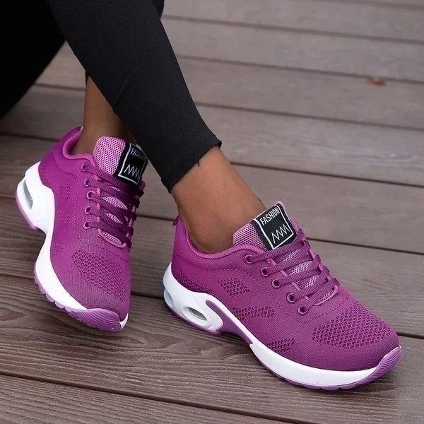 Naya – Women’s Chunky Mesh Platform Sneakers Breathable Running Shoes