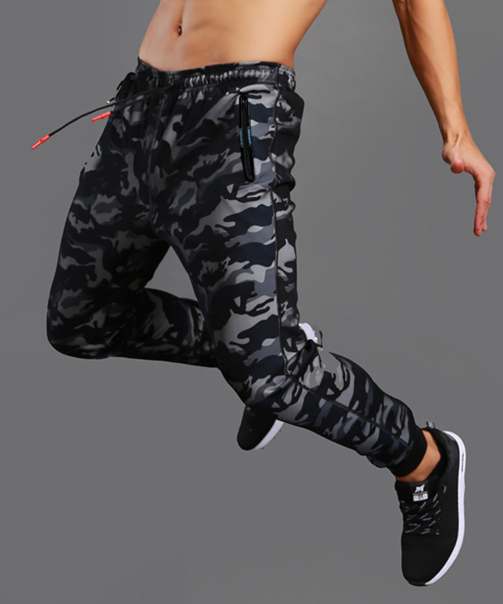 Liam – Men’s Athletic Joggers High Waist Sweatpants with Pockets