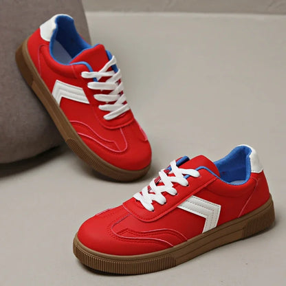 Cara – Women’s Casual PU Flat Shoes with Low Heel