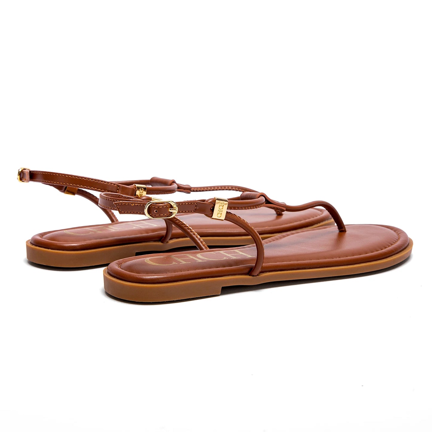Brooke – Women’s Flat Sandals with Buckle Strap for Beach and Outdoor Wear
