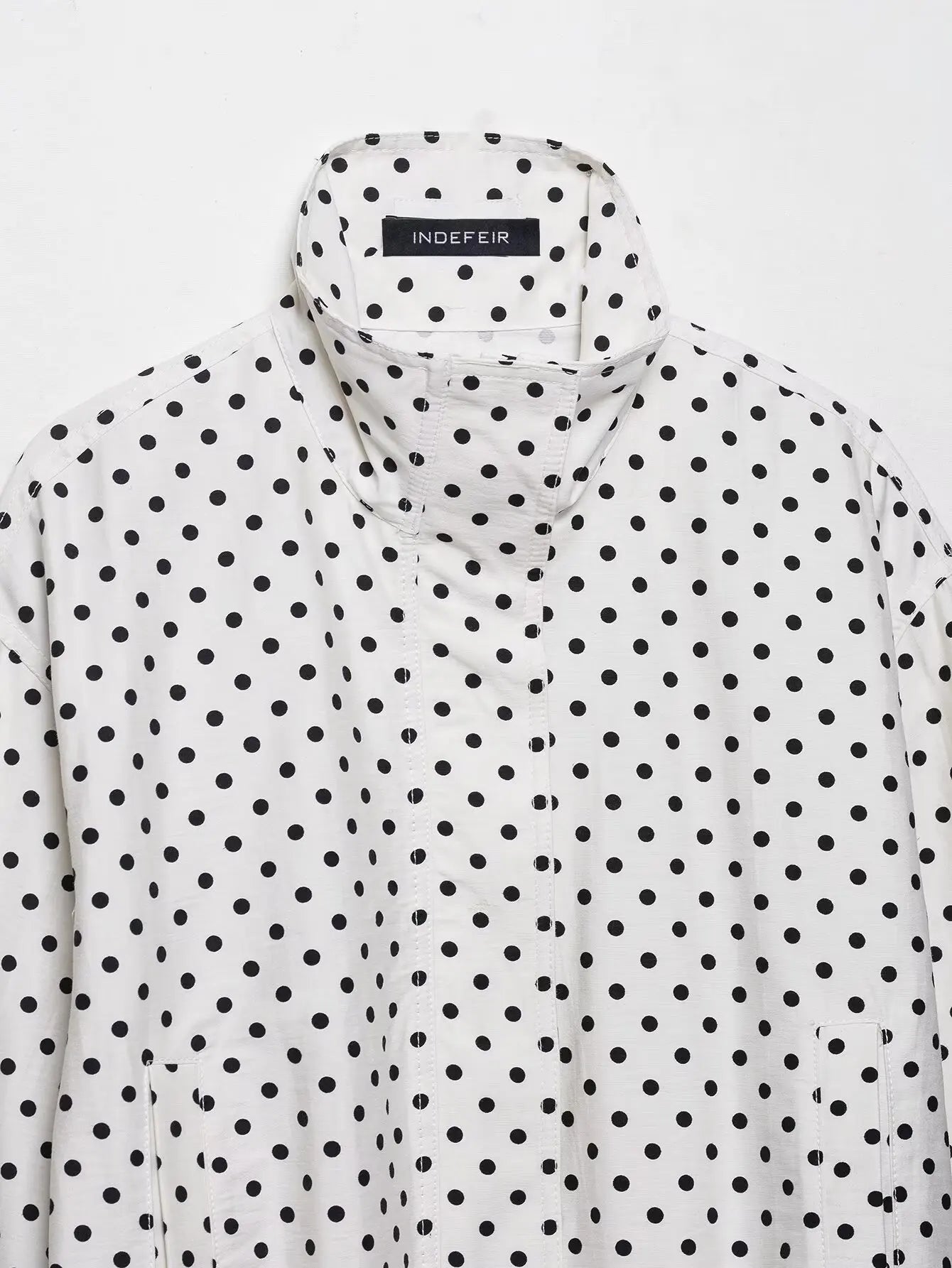 Kaliyah – Women’s Polka Dot Short Coat for Office & Casual Wear