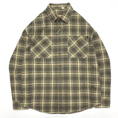 Matthew – Men’s Cotton Plaid Shirt Loose Fit Long Sleeve