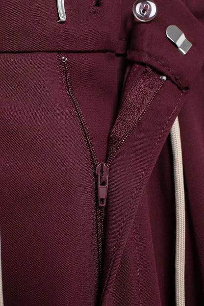 Khloe – Women’s Retro Zipper Bomber Jacket with Loose Fit