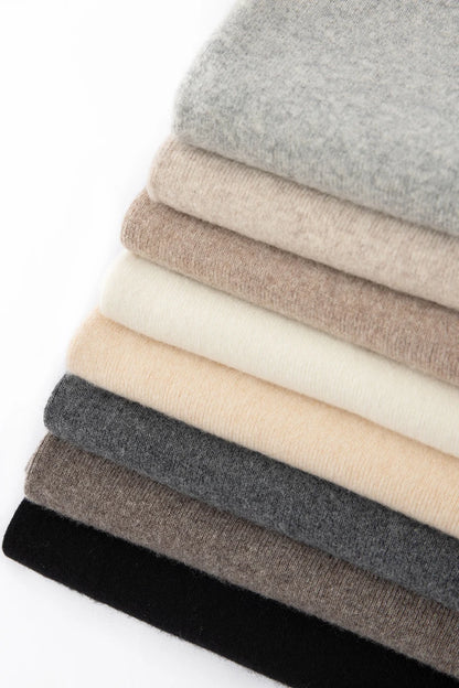 Annabelle – Women’s 100% Merino Wool Wide-Leg Knit Pants