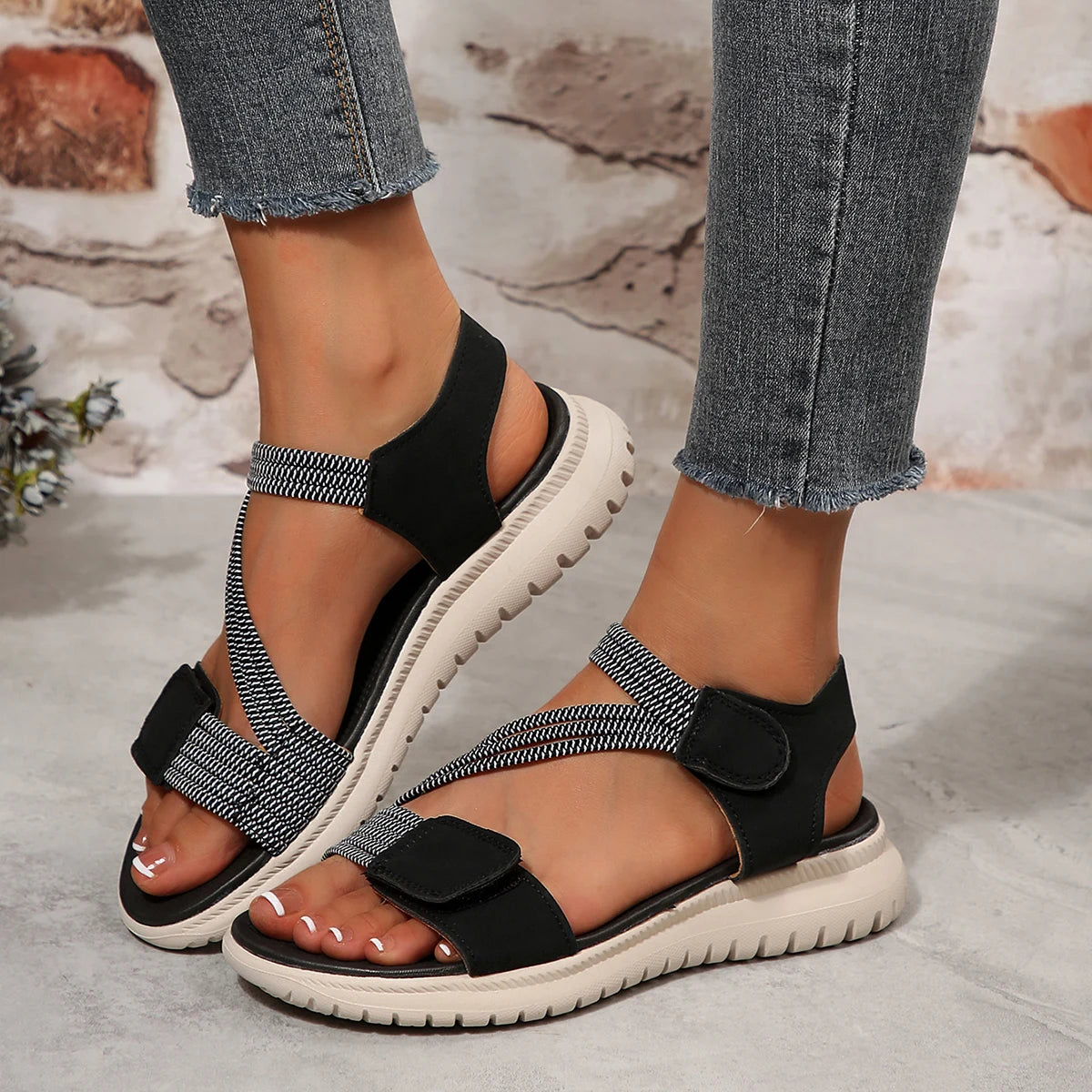 Magnolia – Women’s Comfortable Wedge Sandals with Open Toe