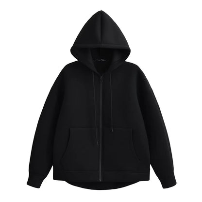 Francesca – Women’s Zip-Up Hoodie with Hood and Front Pockets