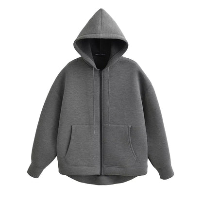 Francesca – Women’s Zip-Up Hoodie with Hood and Front Pockets