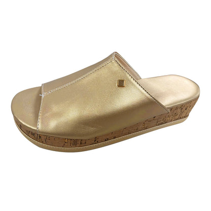 Arianna – Women’s Wedge Platform Sandals with Elastic Strap