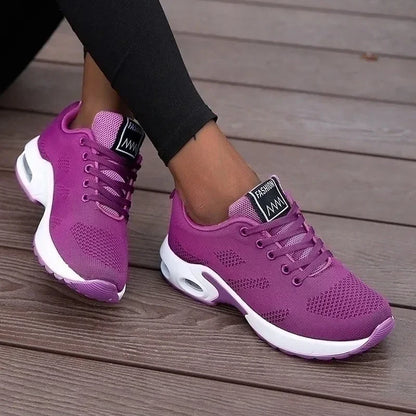 Naya – Women’s Chunky Mesh Platform Sneakers Breathable Running Shoes