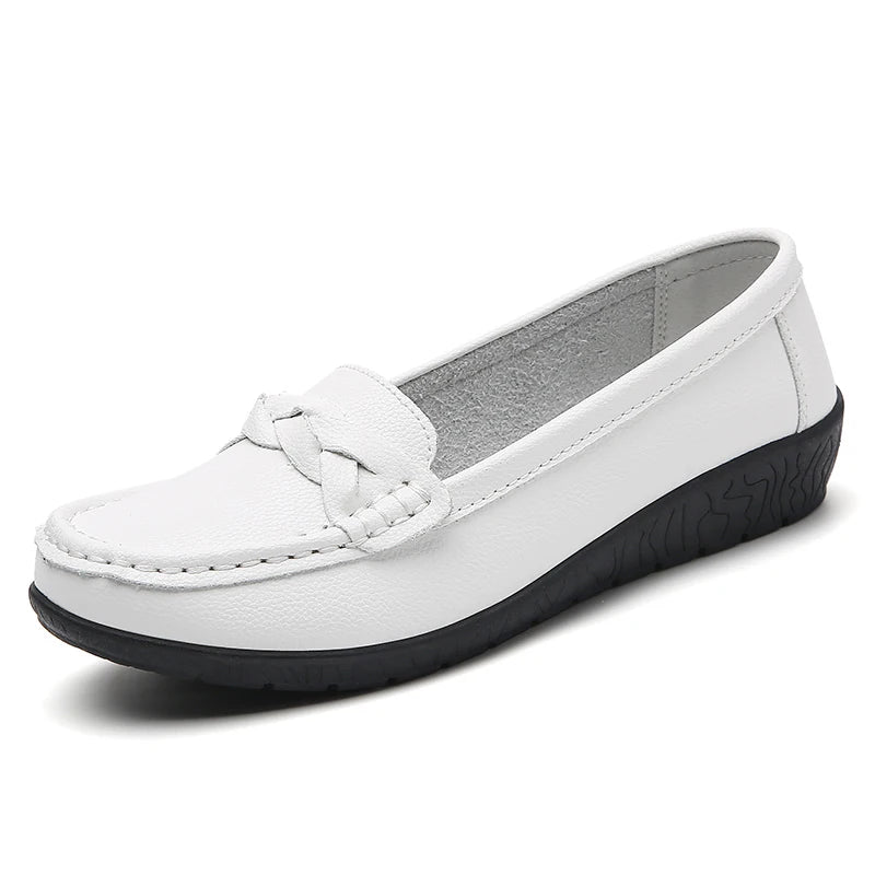 Millie – Women’s Soft Leather Slip-On Loafers