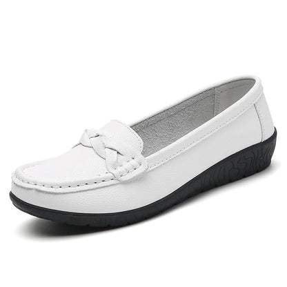 Millie – Women’s Soft Leather Slip-On Loafers
