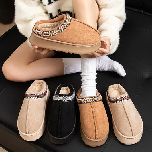 Azaria – Women’s Winter Slippers Plush Lined Anti-Slip House Shoes