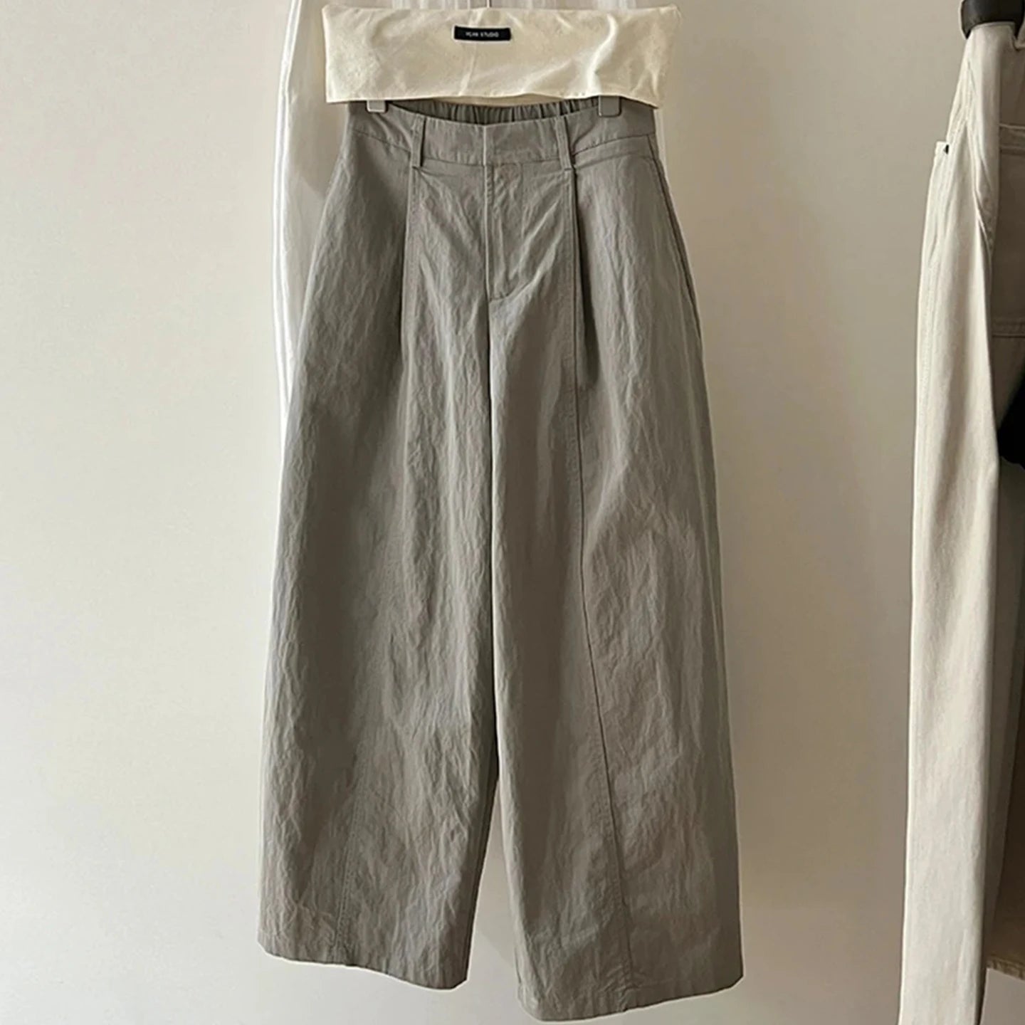 Lana – Women’s High-Waist Wide-Leg Pants for Work and Casual Wear