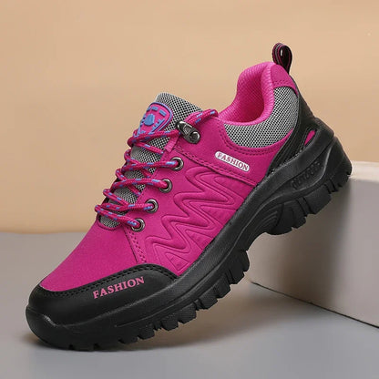Giavanna – Women’s Waterproof Hiking Sneakers Non-Slip Walking Shoes