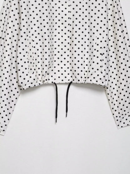 Kaliyah – Women’s Polka Dot Short Coat for Office & Casual Wear