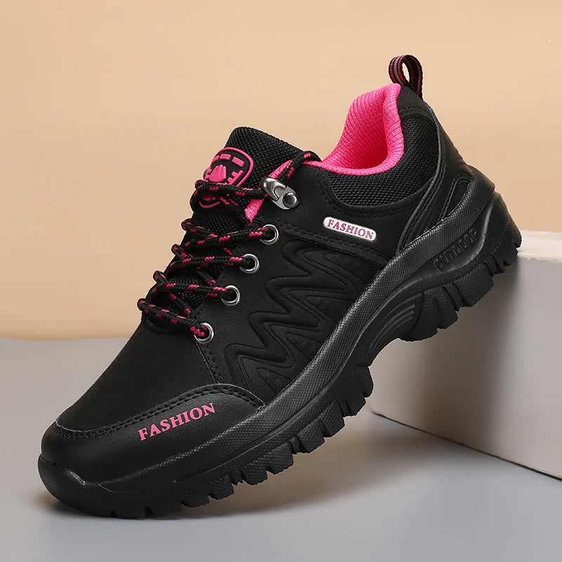 Giavanna – Women’s Waterproof Hiking Sneakers Non-Slip Walking Shoes