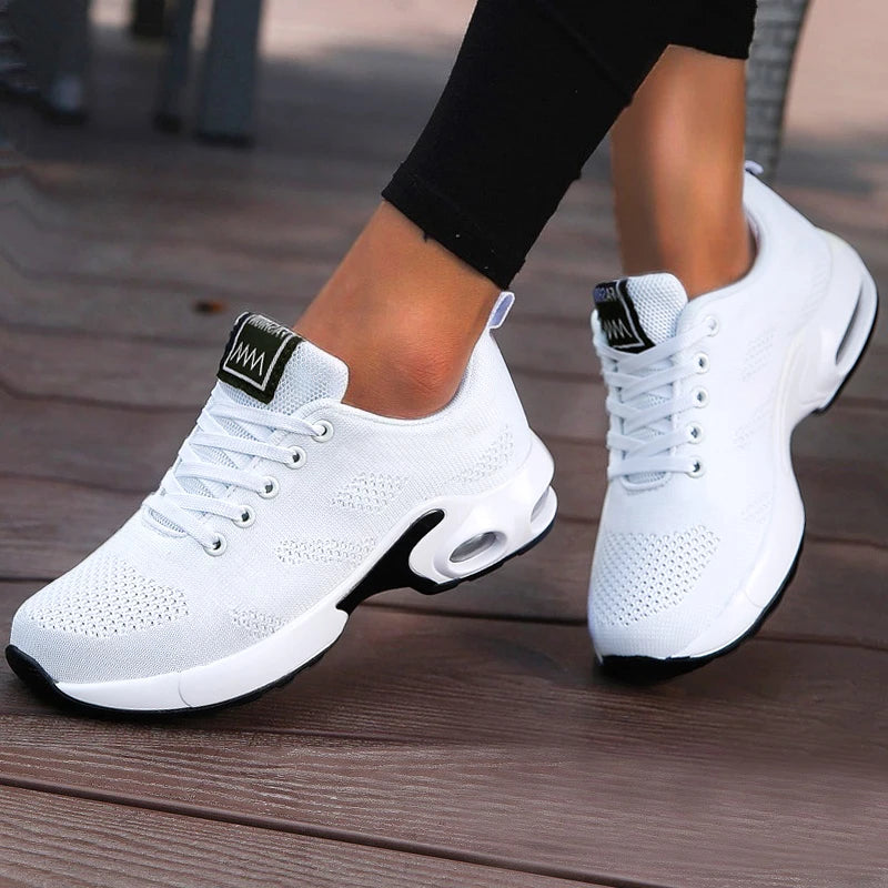 Naya – Women’s Chunky Mesh Platform Sneakers Breathable Running Shoes