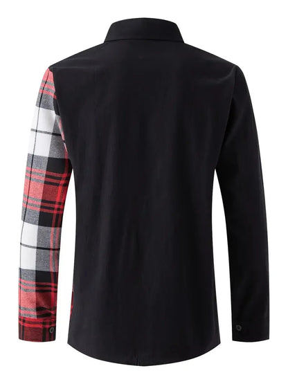 Andrew – Men’s Casual Long Sleeve Shirt Silk Bamboo Blend