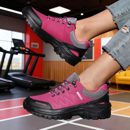 Giavanna – Women’s Waterproof Hiking Sneakers Non-Slip Walking Shoes