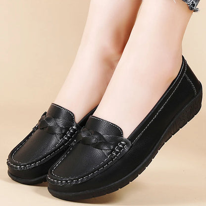Millie – Women’s Soft Leather Slip-On Loafers