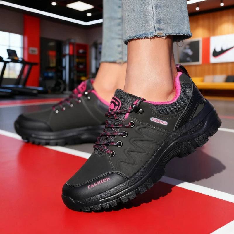 Giavanna – Women’s Waterproof Hiking Sneakers Non-Slip Walking Shoes