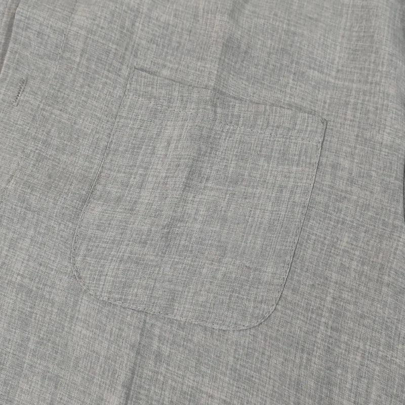 James – Men’s Casual Cotton Linen Short-Sleeve Button-Up Shirt