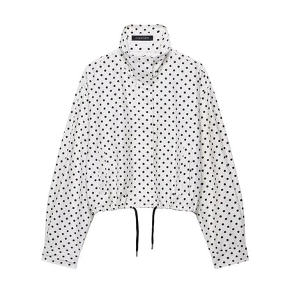Kaliyah – Women’s Polka Dot Short Coat for Office & Casual Wear
