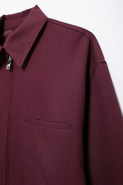 Khloe – Women’s Retro Zipper Bomber Jacket with Loose Fit