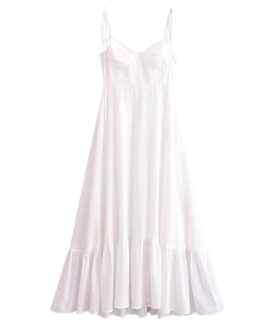 Allison – Women’s Maxi Dress Off Shoulder Casual Loose Fit Polyester - Auvrya