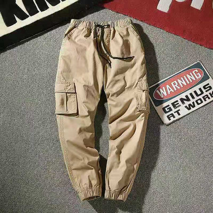 Mens Casual Fashion Loose Legged Camouflage Pants