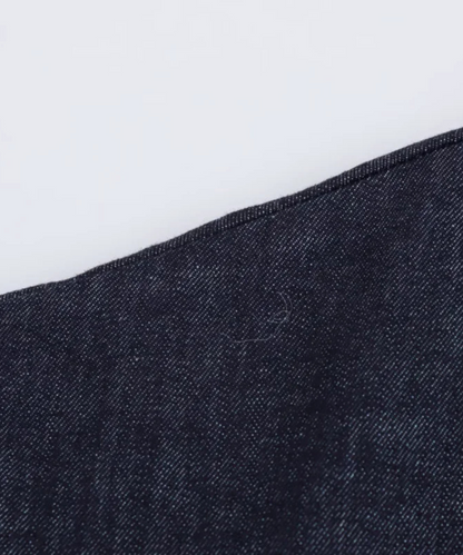 Evelyn &ndash; Women&rsquo;s Denim Midi Dress Slim Fit with Ruched Waist - Auvrya