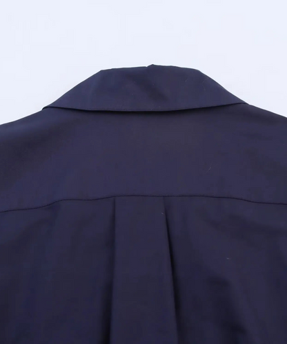 Nora &ndash; Women&rsquo;s Long Sleeve Shirt Dress with Belt and Lapel Collar - Auvrya