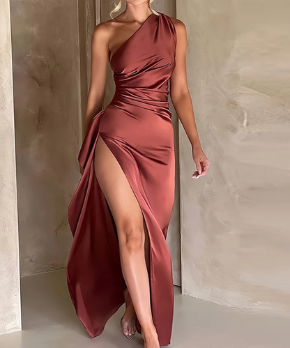 Skylar – Women’s Elegant Off-Shoulder Maxi Evening Dress - Auvrya