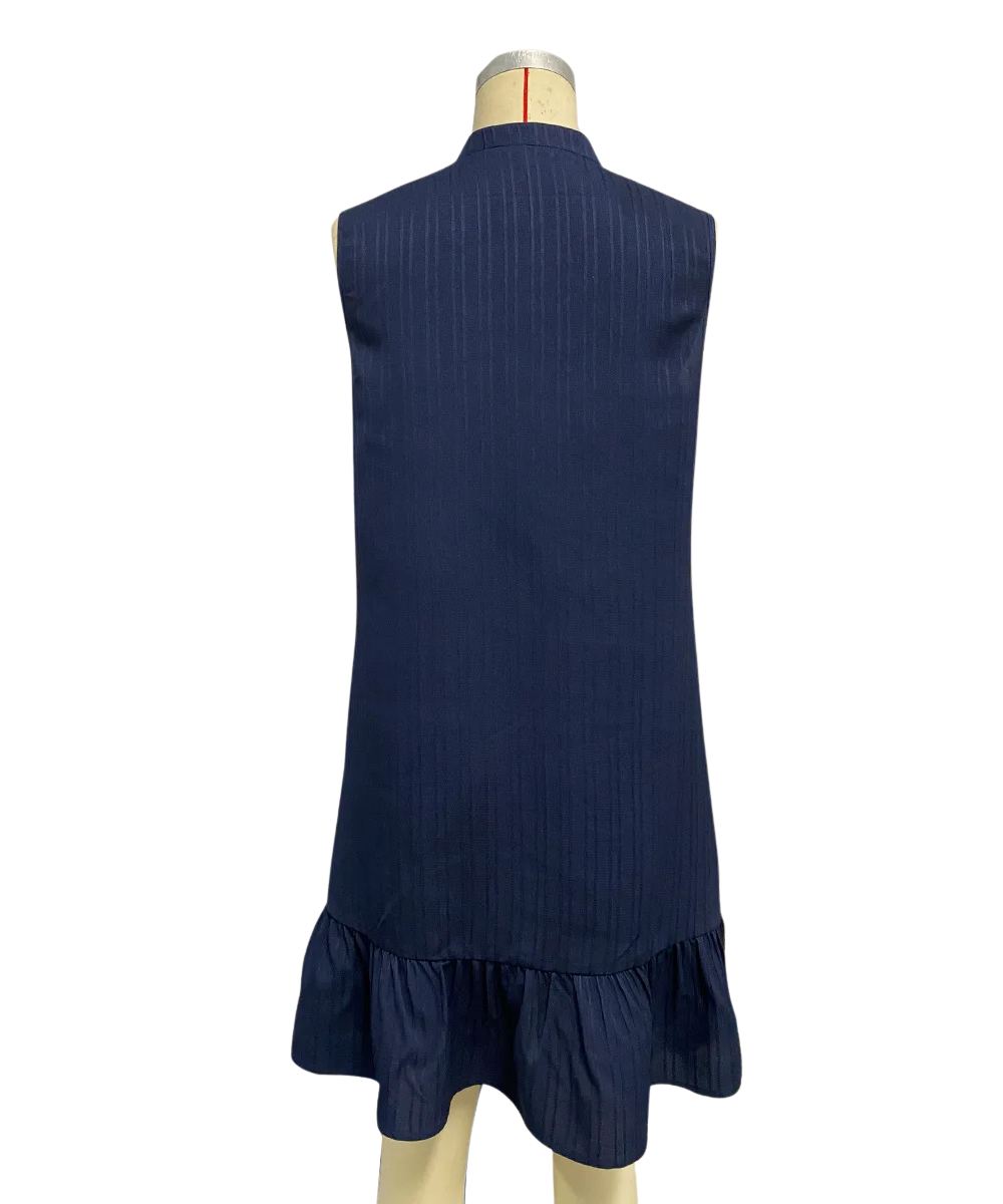 Sofia &ndash; Women&rsquo;s Casual A-Line Midi Dress Sleeveless Solid V-Neck - Auvrya