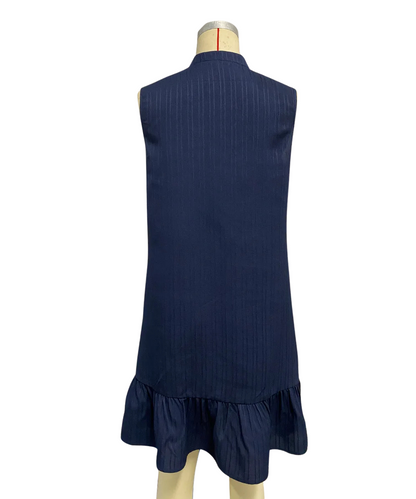 Sofia &ndash; Women&rsquo;s Casual A-Line Midi Dress Sleeveless Solid V-Neck - Auvrya