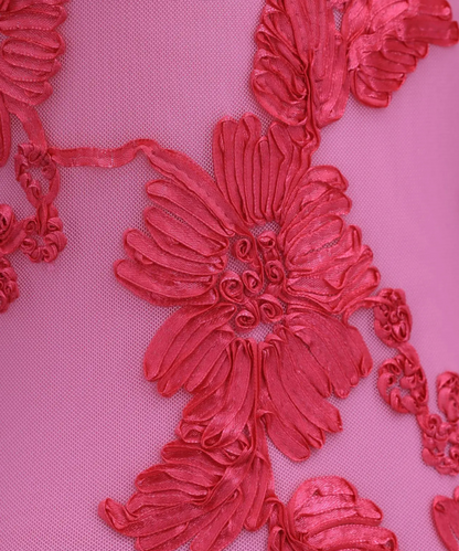 Victoria &ndash; Women&rsquo;s Sleeveless Maxi Dress with Floral Embroidery Mesh - Auvrya